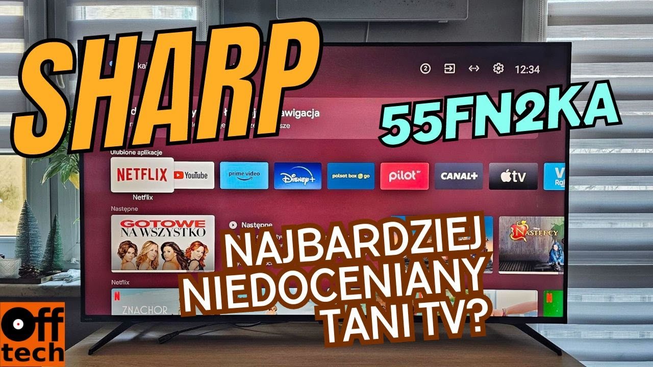 Test Sharp 55FN2KA: dla wielu to będzie świetny telewizor do 2 tys. zł! A dla kogo nie będzie?