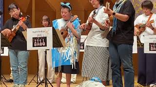 ライオンは寝ているThe Lion Sleeps Tonight 【team tonkyu】淡路島ウクレレオーケストラ祭り