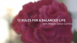 12 rules for a balanced life