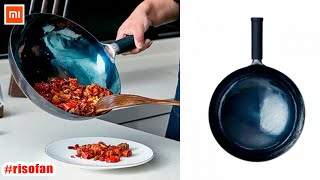 Xiaomi Huo Hou Frying Pan wok hand forging.