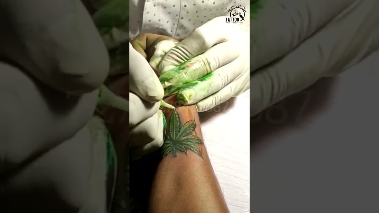 leaf tattoo dijion 