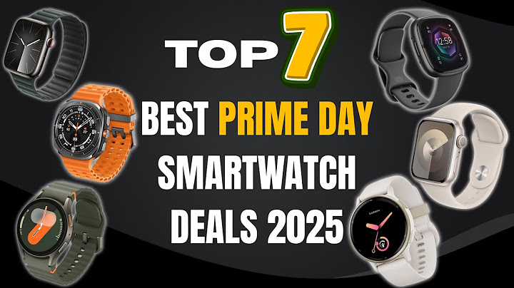 Best Prime Day SmartWatch Deals 2025