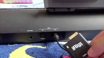 iRig Midi Demo - Piano Tutor for iPad