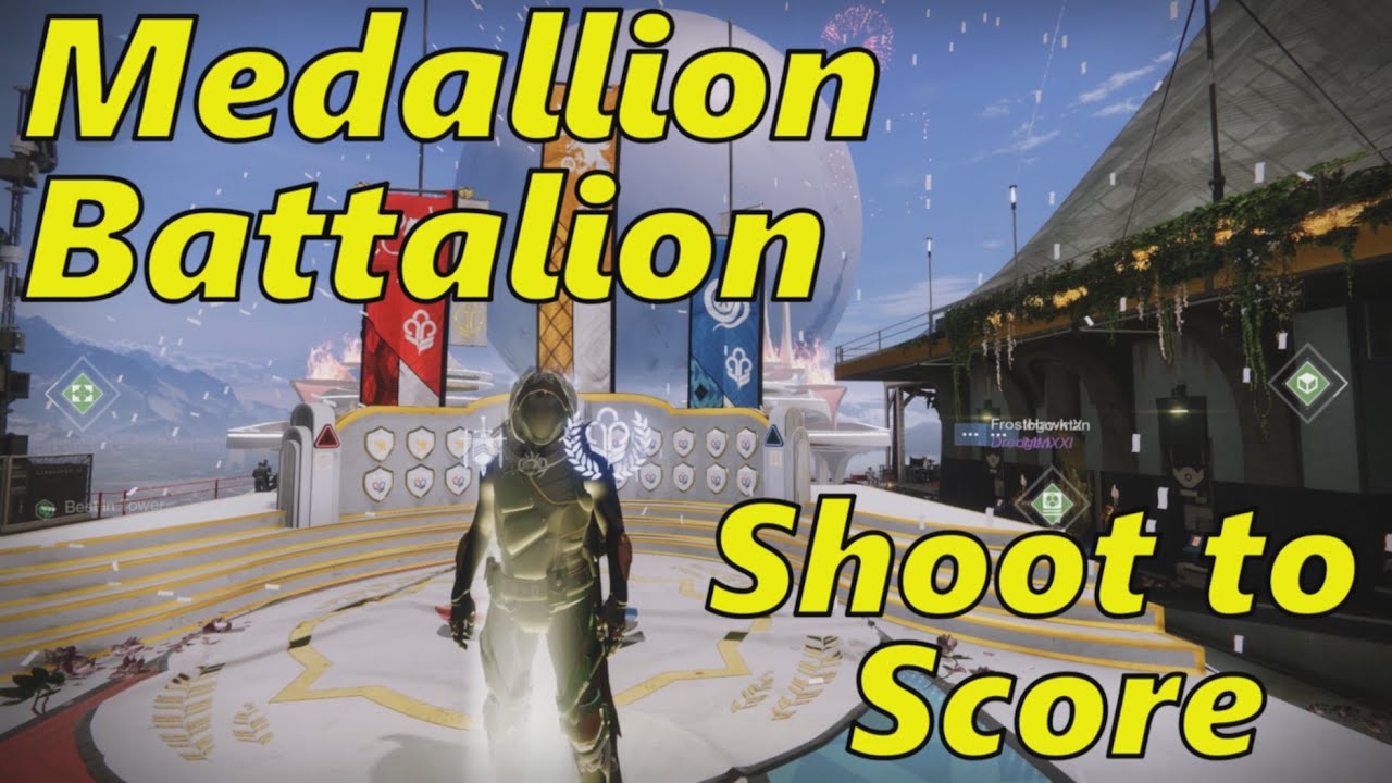 Destiny 2 : Medallion Battalion & Shoot to Score