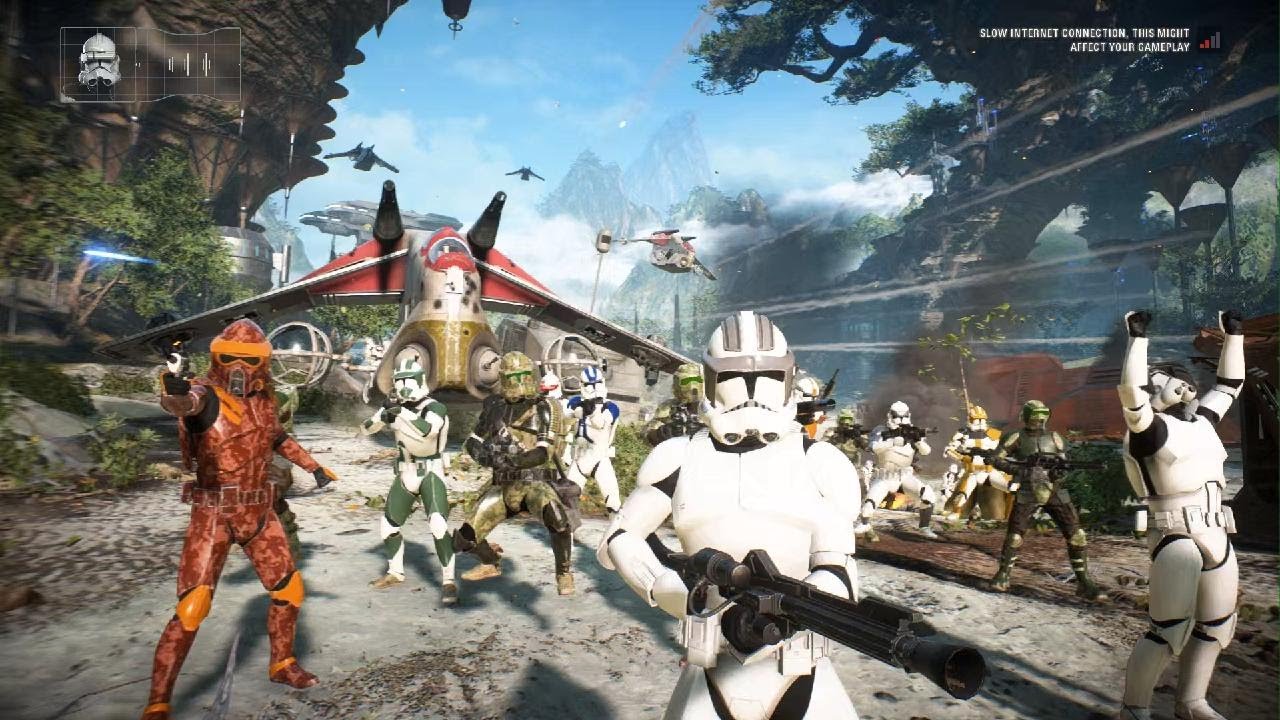 Star Wars Battlefront 2 : Galactic Assault Gameplay ( No commentary ...