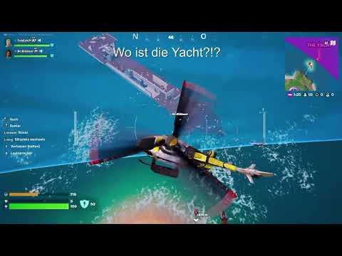 Fortnite 2024! Wir reißen die Yacht ab! Raketen los! #fortnite #fortniteremix #fortniteshorts