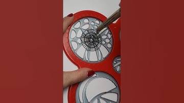 How to use a Spirograph Cyclex ruler!!! #satisfyingvideo #asmrsounds