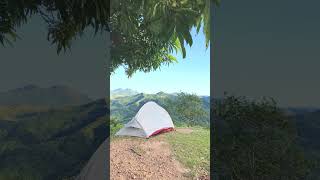 raw camping | motocamping | mountain view