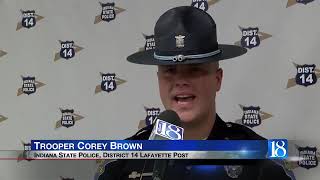 Indiana State Police honor Trooper Peter "Bo" Stephan on anniversary of his death