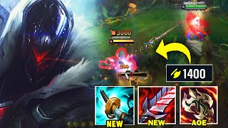 Jhin can now get 1400 AD with these new items.. (these autos HURT)