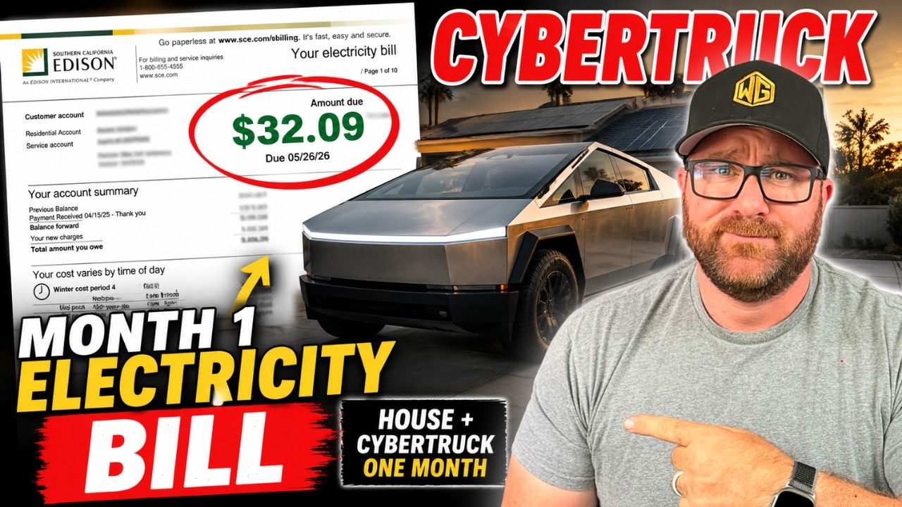 Cybertruck Month 1: What It Actually Cost Me to Charge