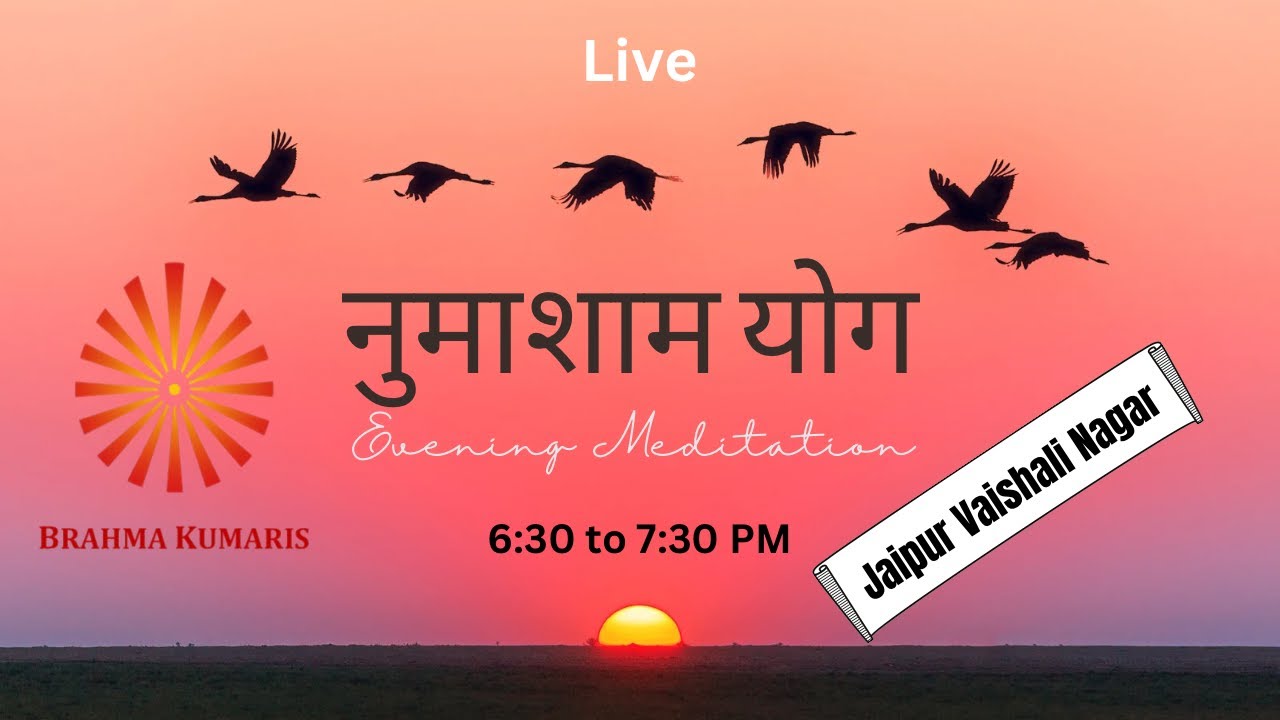 Live: Evening Meditation 04-03-2026 (Daily 6:30 to 7:30 PM) Jaipur Vaishali Nagar