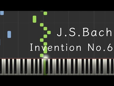 Invention No.6 in E Major - J.S.Bach