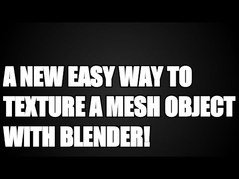 Video How to texture a mesh object for roblox with Blender!... - youtube