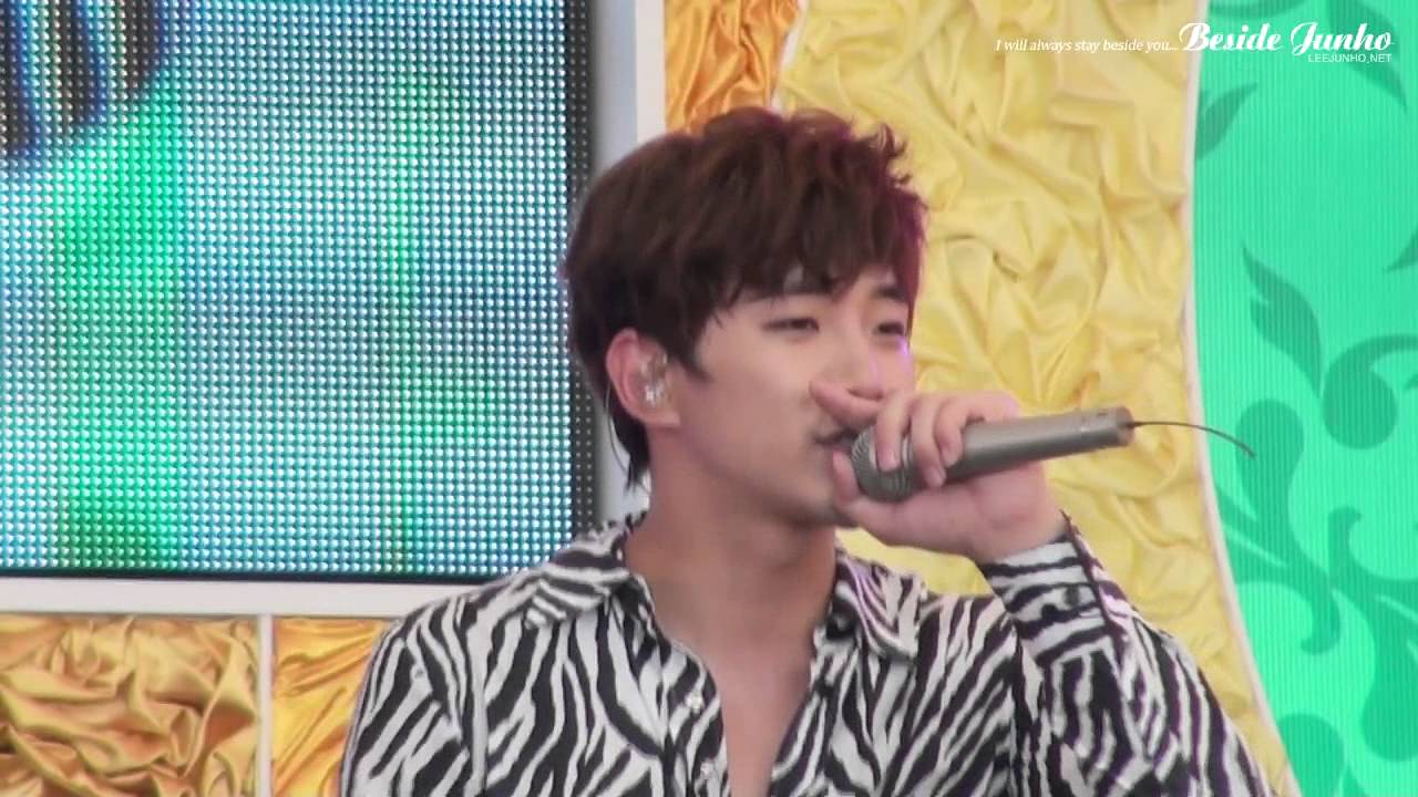 [FAN CAM] 120822 Mezamashi Live in Odaiba - I can't (ver.JUNHO)