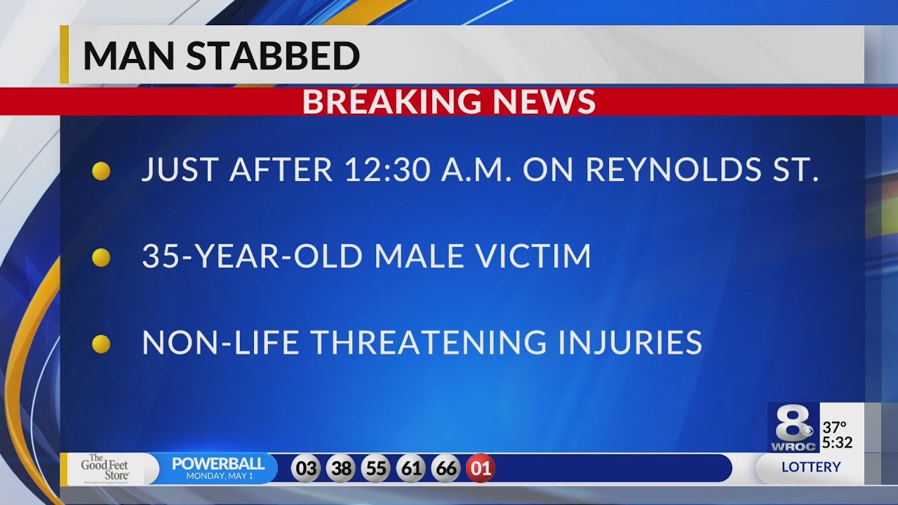 Rochester man hospitalized after overnight stabbing - YouTube