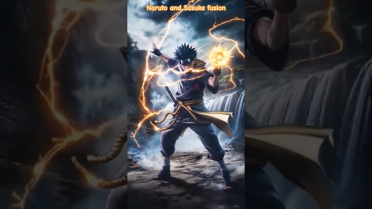 Naruto and Sasuke fusion movie 