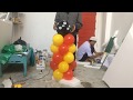 Membuat Balon Standing mudah dengan alat sederhana
