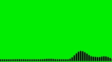 Green screen audio Spectrum|Free green screen audio Visualizer