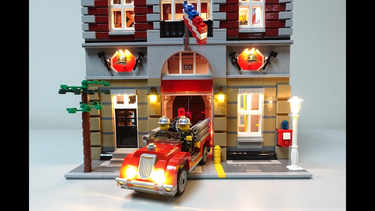 LED Lighting Kit for LEGO ® 10197 Fire Brigade