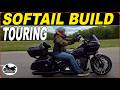 BEST HARLEY DAVIDSON Softail Build for Touring! Mini Bagger Mods!