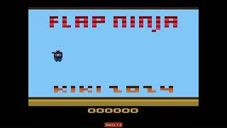 Flap Ninja (Atari 2600 homebrew) screenshot 4