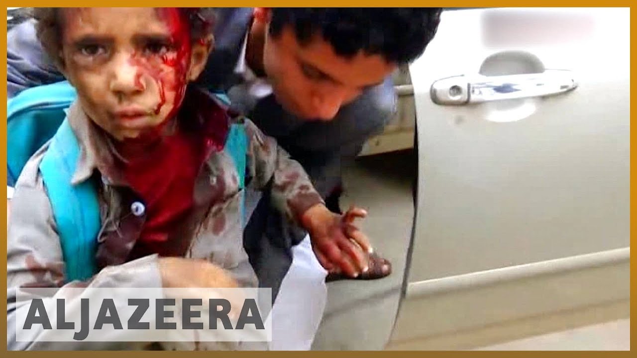 🇾🇪 «لم نعثر على أي رفات»: ناجون من الهجوم الدامي على الحافلة في اليمن | الجزيرة الإنجليزية