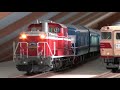 OJゲージ鉄道模型DD51牽引寝台特急『あけぼの』 の動画、YouTube動画。
