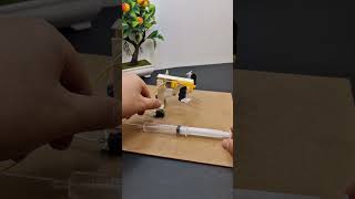 Rotary tiller | #dcmotor #techexperiments #dcman #tractor #tech #experiment
