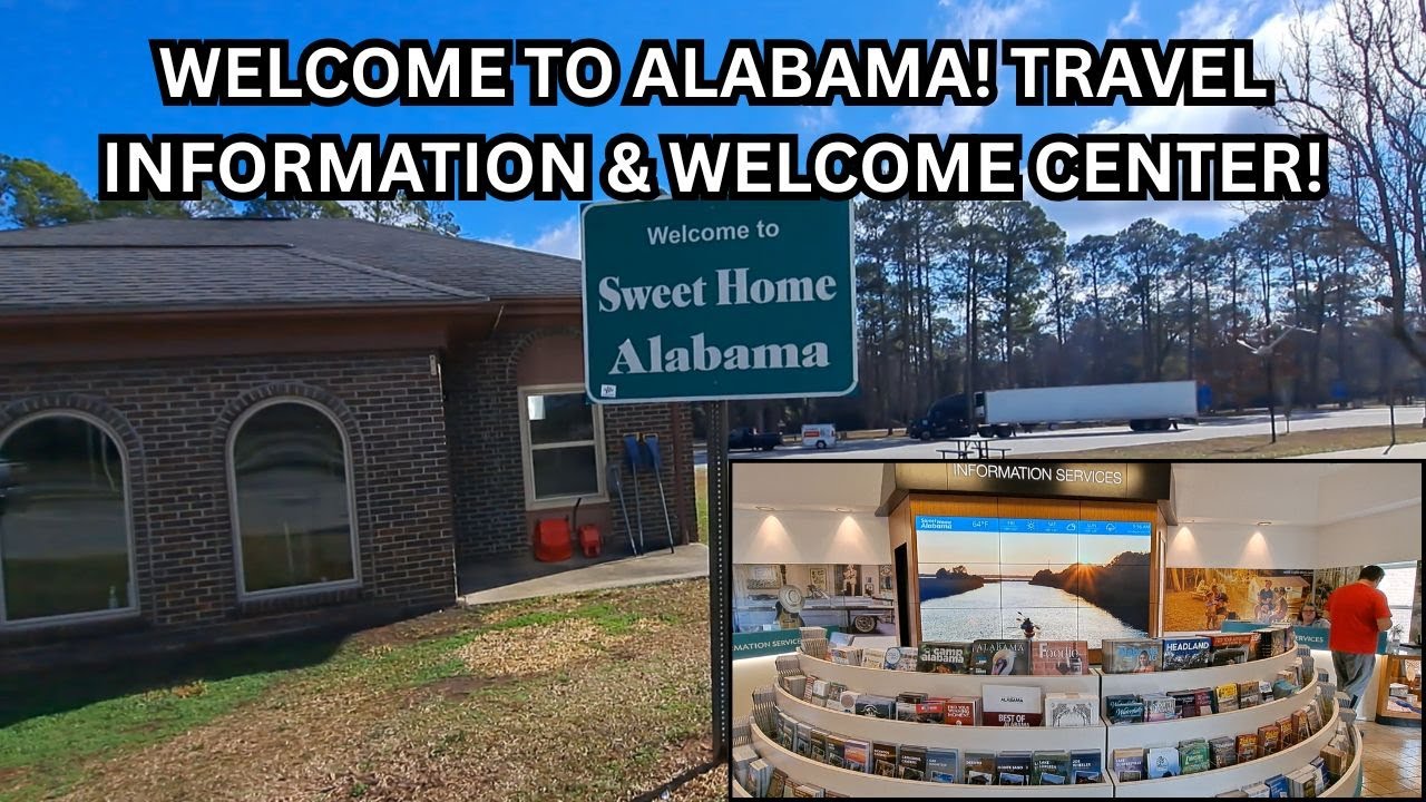 ДОБРО ПОЖАЛОВАТЬ В АЛАБАМУ! ИНФОРМАЦИОННО-ТУРИСТИЧЕСКИЙ ЦЕНТР И ЦЕНТР ПРИЕМА ГОСТЕЙ!