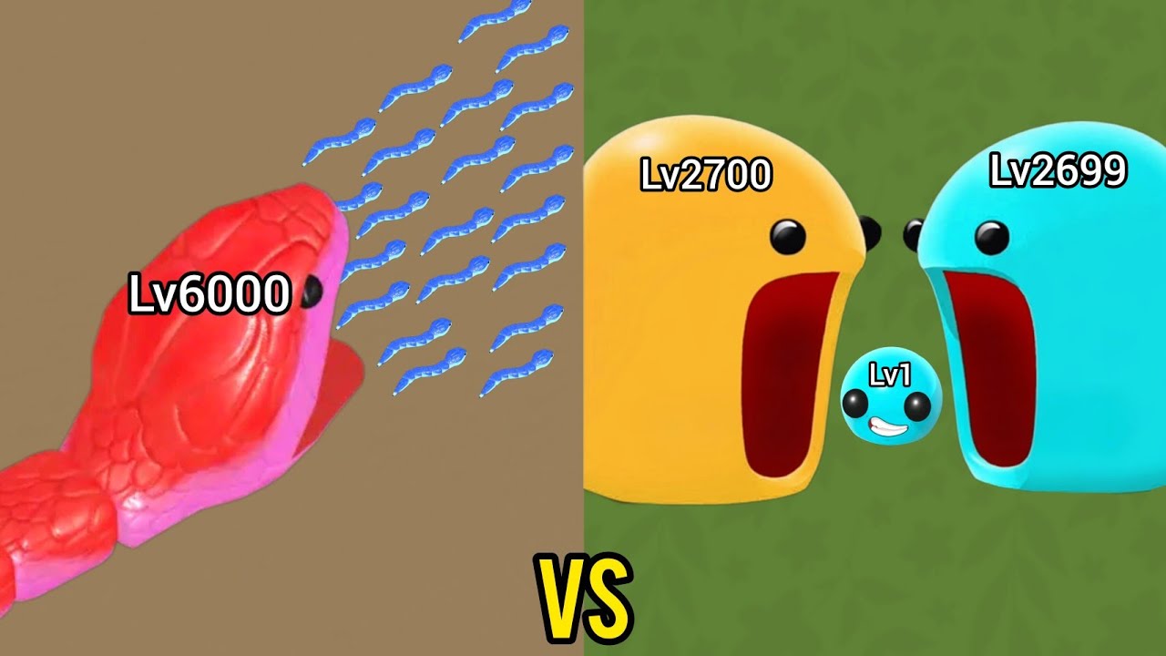 Two Giants Collide: Snake Clash vs Clash of Slimes