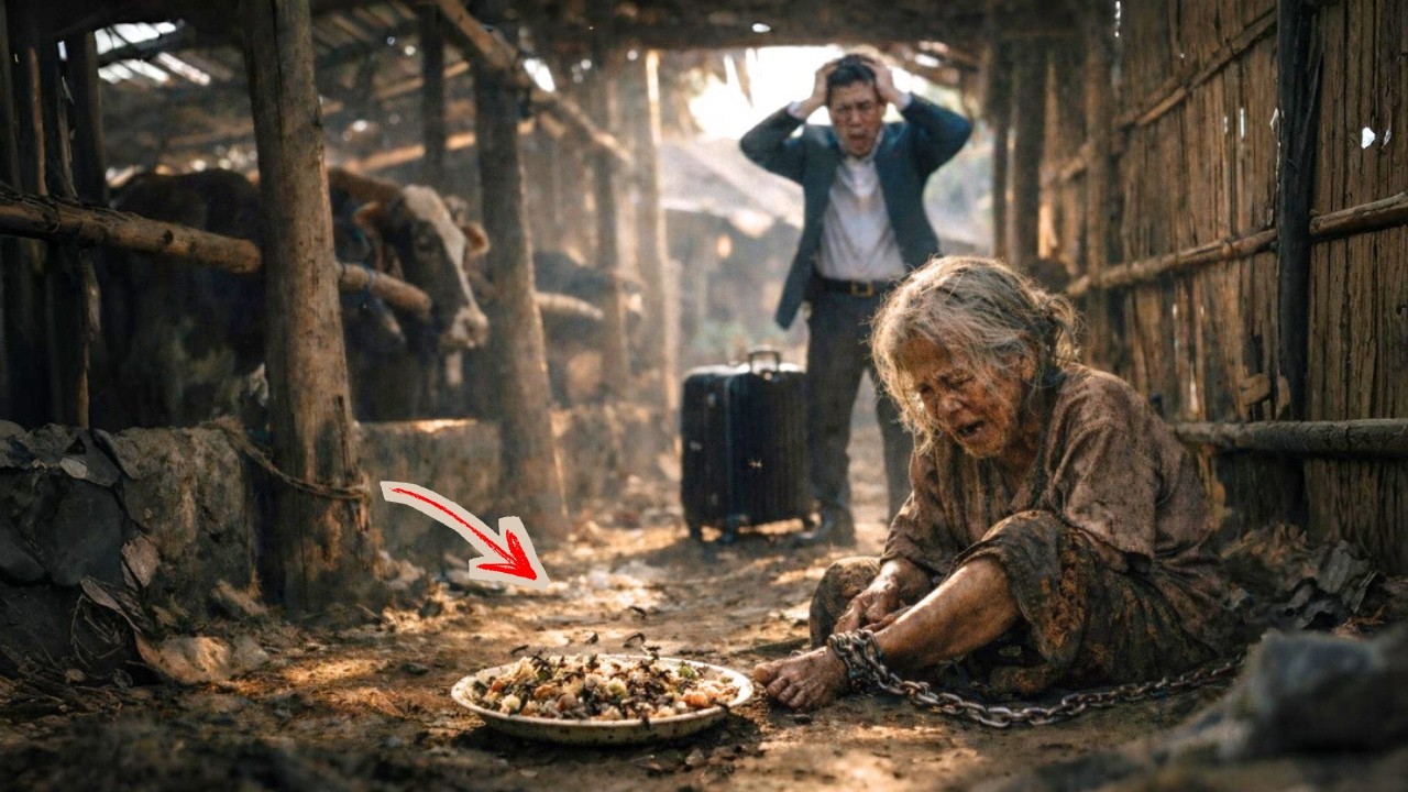 10 Tahun Merantau Pulang Diam-Diam Ibu Miliarder ini Dianggap Gila Dirantai di Kandang Sapi Ternyata