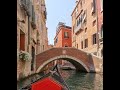 Italien Venedig Gondelfahrt