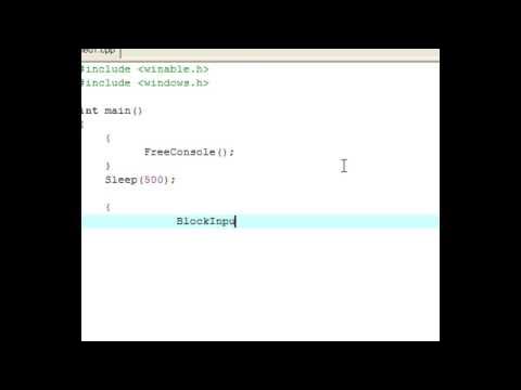 C++ Block The Mouse And The ClipBoard - YouTube