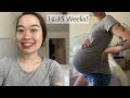 Pregnant w/ PCOS | Weeks 34-35 | Pelvic pain, Polyhydramnios, Baby Bump
