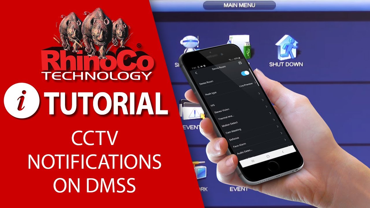 How to get video surveillance notifications on a mobile device YouTube