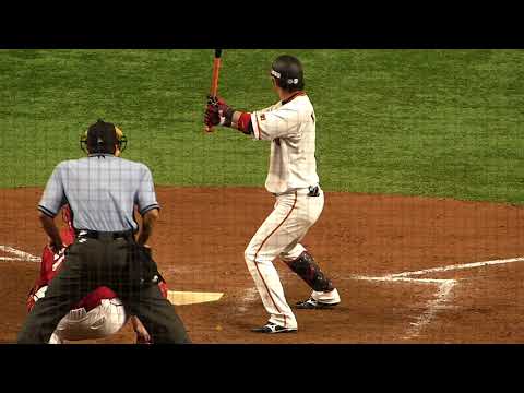 20190731 8回裏 9亀井善行選手の2ベース