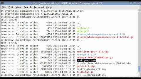 How to compile QtEmbedded 4.6.3 for mini2440 (Video 2)