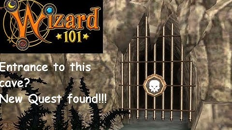 Wizard101- Entrance to the Mysterious Cave in Haunted Cave?- New Quest Found!!!