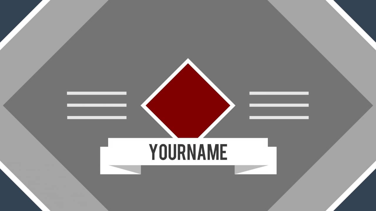 2D Template - Part #1 - Designed By - YouTube
