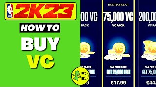 NBA 2K23 How to Buy VC