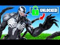 Unlocking *VENOM* in FORTNITE!