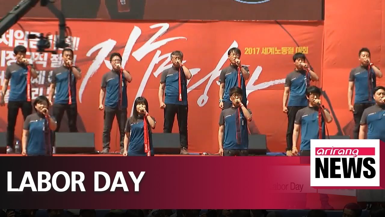 Labor Day demonstrations and celebrations across Korea YouTube