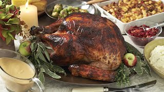 A complete instruction video on how to brine turkey. follow this
recipe for wish-bone signature brined turkey and spare your family
from another dry turkey...
