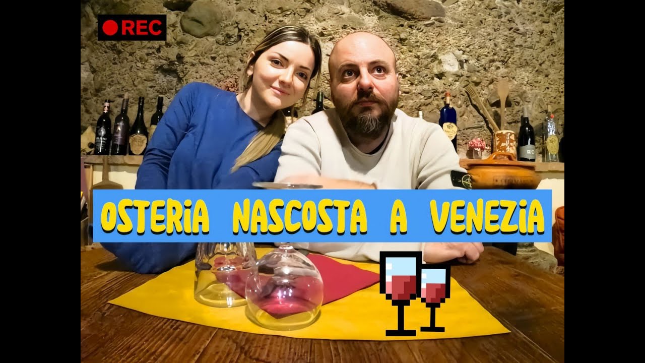 cena in un'OSTERIA NASCOSTA - VENEZIA seconda parte
