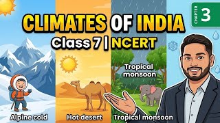 Climates of India Class 7 One Shot | SST | NEW NCERT