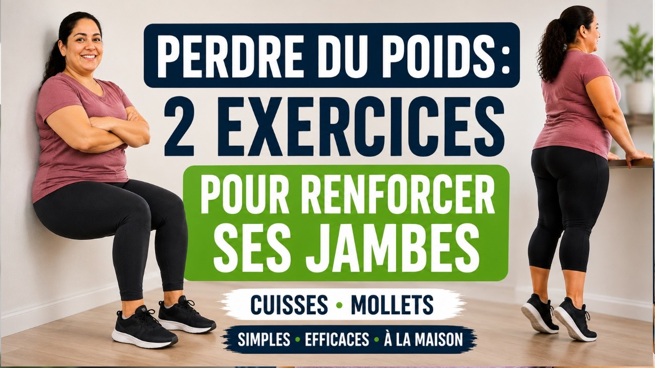 Perdre du poids : 2 exercices pour renforcer ses jambes