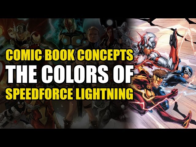Comic Book Concepts: Speedforce Lightning Colors cover