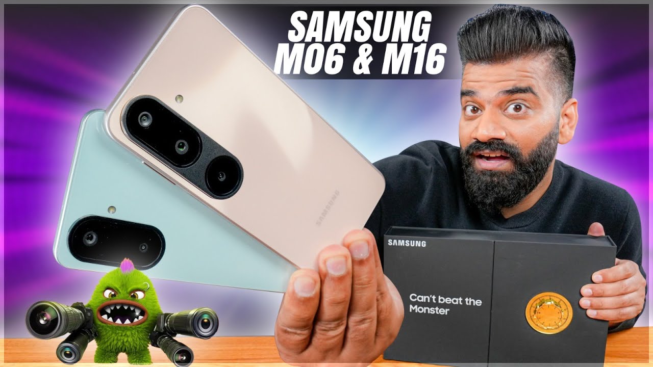Samsung Galaxy M16 & M06 5G Unboxing & First Look - New Monster Smartphones🔥🔥🔥