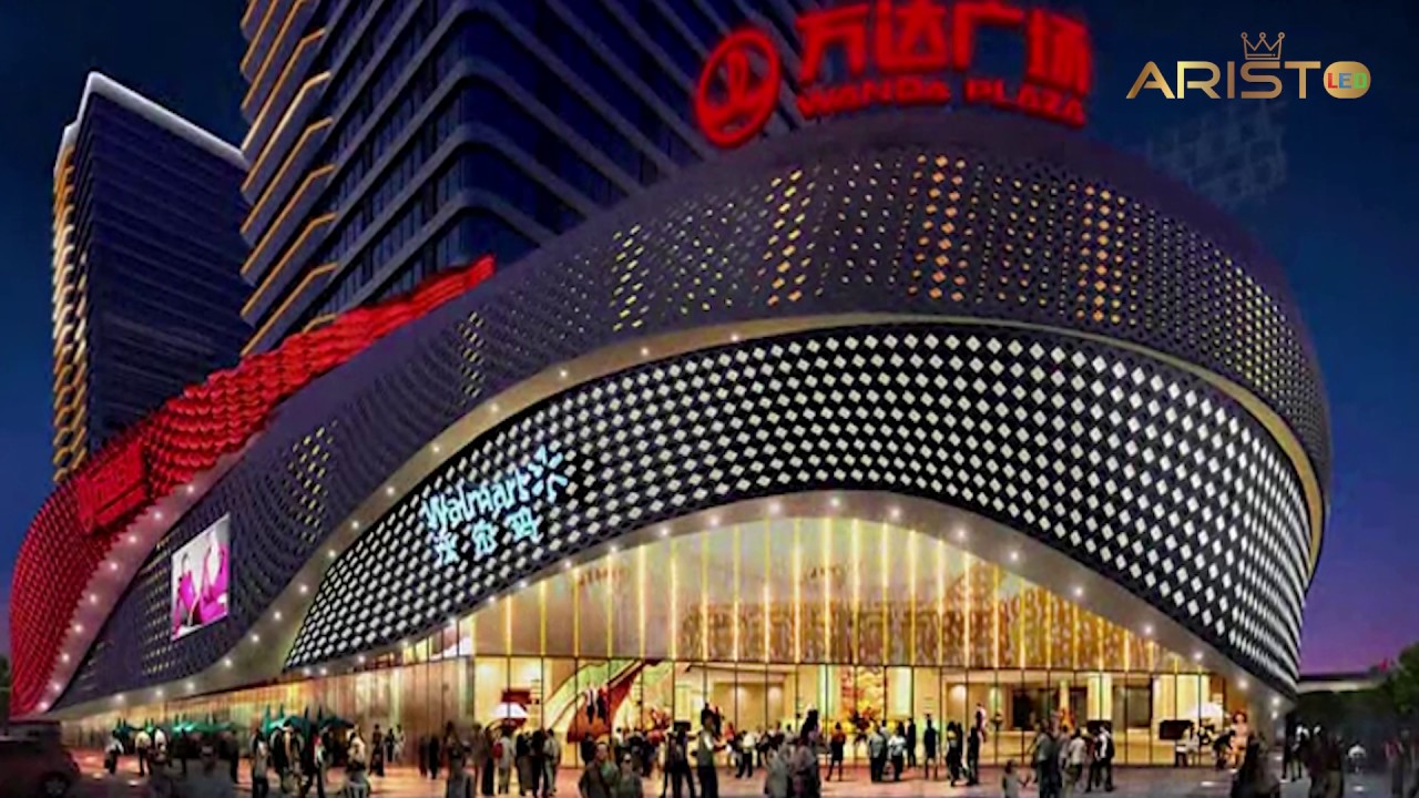 Aristo LED Dubai Branch Urban Complex Lighting Facade Lighting For